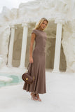 Jayna Brown Maxi Dress