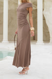Jayna Brown Maxi Dress
