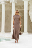 Jayna Brown Maxi Dress