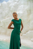 Jayna Green Maxi Dress