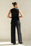 Keke Black Wide Leg Pants