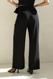 Keke Black Wide Leg Pants