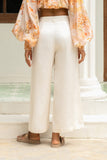 Lou Beige Wide Leg Pants
