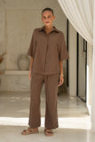 Rize Chocolate Brown Shirt