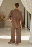 Rize Chocolate Brown Shirt