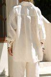 Dune White Long Sleeve Shirt