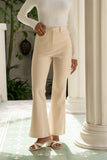 Jensen Beige Flared Pants