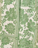 Viridiana Green Floral Wide Leg Pants