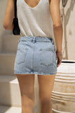 Katie Blue Denim Skort