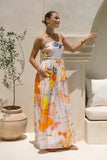 Crescencia Multicolour Floral Maxi Dress