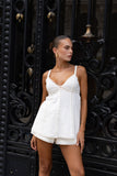 Indy Cream Beige Lace Cami Top